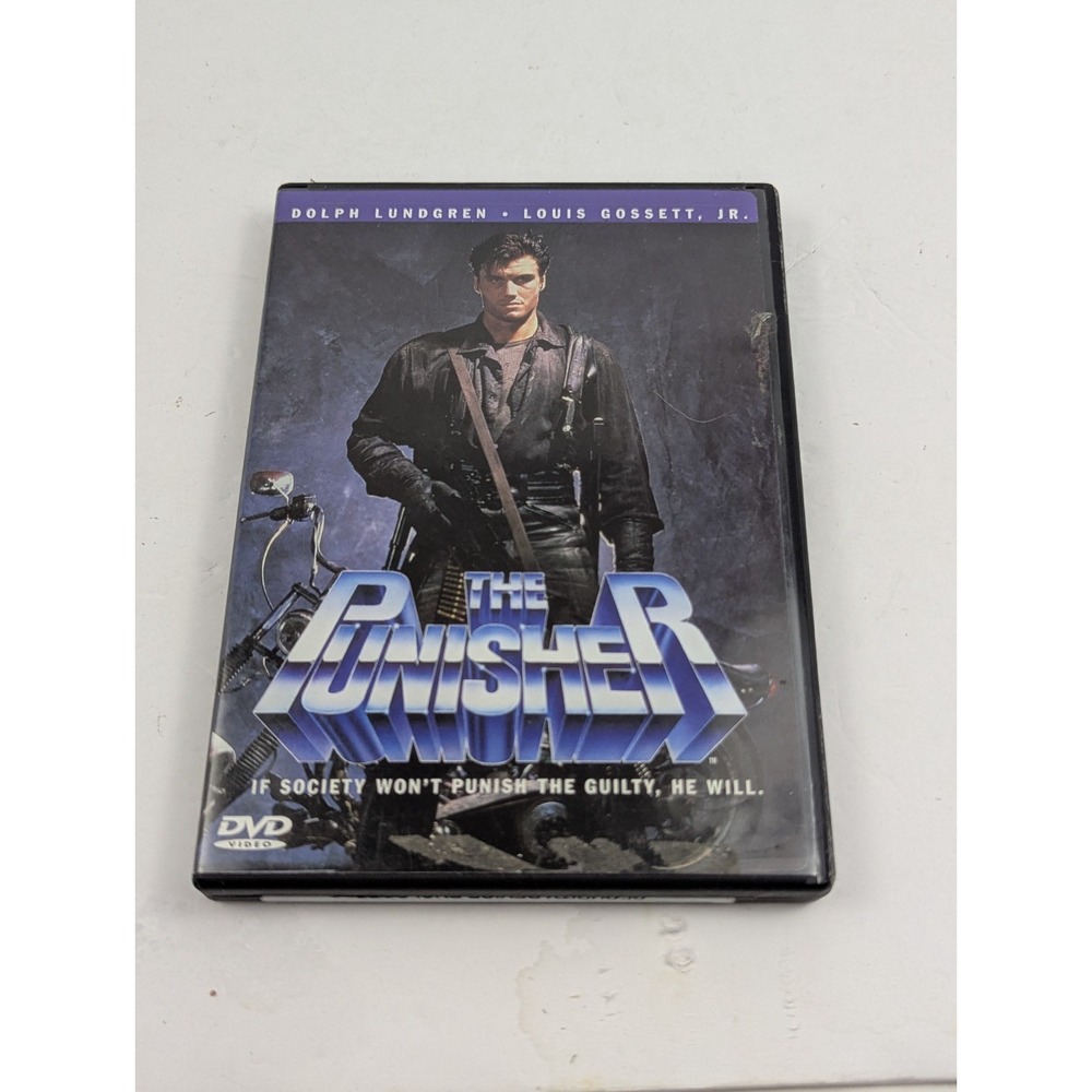 The Punisher DVD (1989) Dolph Lundgren Marvel Action Movie OOP